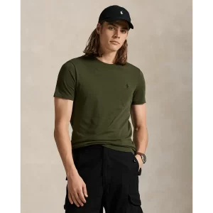 RALPH LAUREN טישרט ראלף לורן | ירוק זית | גברים