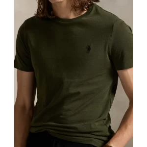 RALPH LAUREN טישרט ראלף לורן | ירוק זית | גברים