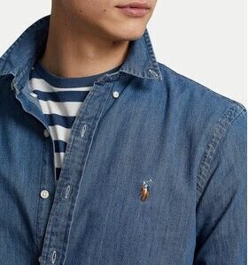 RALPH LAUREN חולצת ג׳ינס ראלף לורן | כחול | גברים