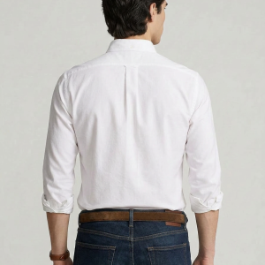 RALPH LAUREN חולצה מכופתרת ראלף לורן גזרה רגילה | לבן | גברים