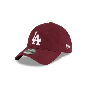 NEW ERA LA Dodgers כובע רקמה מובלטת אל.איי. דודג'רז בורדו