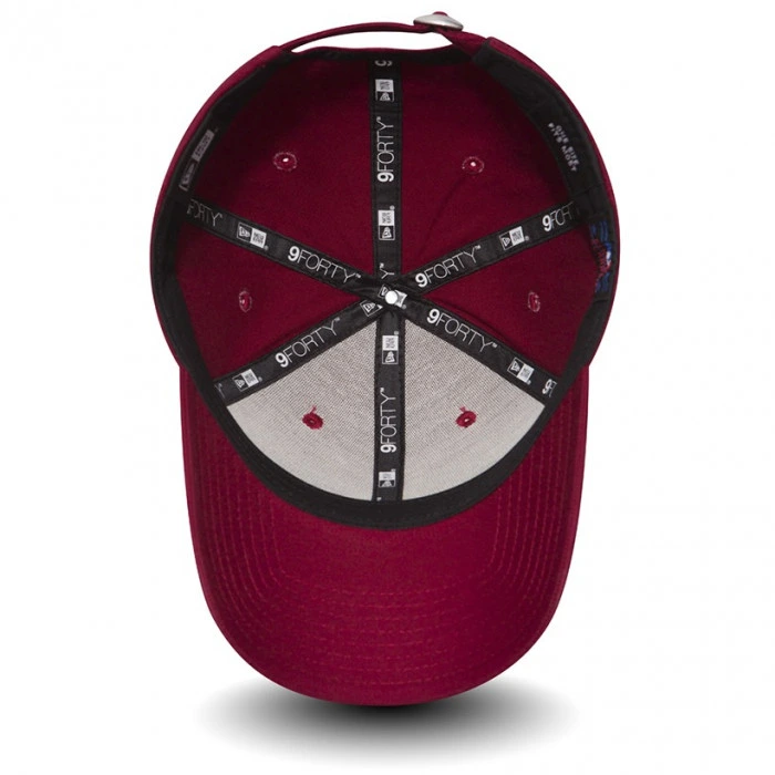 NEW ERA LA Dodgers כובע רקמה מובלטת אל.איי. דודג'רז בורדו - Image 3