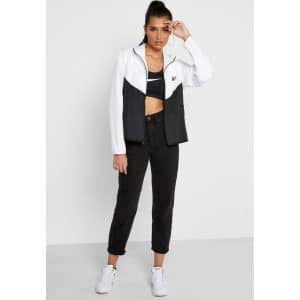 NIKE SPORT HOODIE קפוצ'ון נייקי שחור לבן | נשים