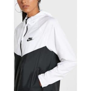 NIKE SPORT HOODIE קפוצ'ון נייקי שחור לבן | נשים