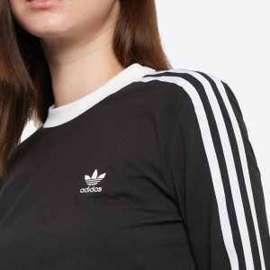ADIDAS TEE חולצה נשים אדידס שרוול ארוך | שחור