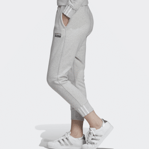 ADIDAS PANTS מכנסי נשים אדידס | אפור לבן