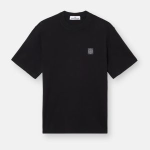 טישירט STONE ISLAND סטון איילנד שרוול קצר | שחור | גברים