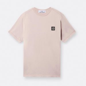 טישירט STONE ISLAND סטון איילנד שרוול קצר | ורוד בהיר | גברים