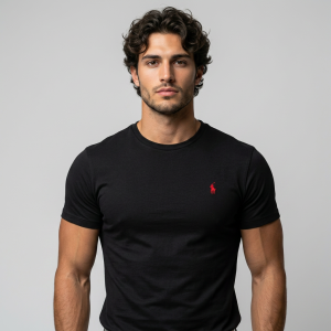 RALPH LAUREN טישרט ראלף לורן | שחור | גברים