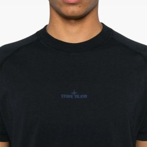 טישירט STONE ISLAND סטון איילנד הדפס בגב | שחור | גברים