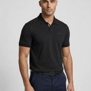 חולצת פולו הוגו בוס HUGO BOSS | גברים | שחור