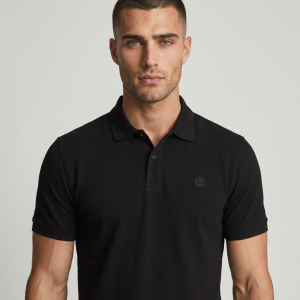 חולצת פולו הוגו בוס HUGO BOSS | גברים | שחור