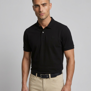 חולצת פולו הוגו בוס HUGO BOSS | גברים | שחור