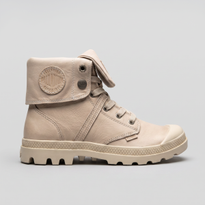 Palladium Baggy נעלי עור פלדיום בז' באגי מתקפל נשים
