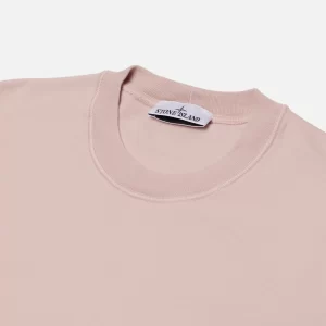 קפוצ׳ון סטון איילנד STONE ISLAND עם פאטץ' לוגו | ורוד | גברים