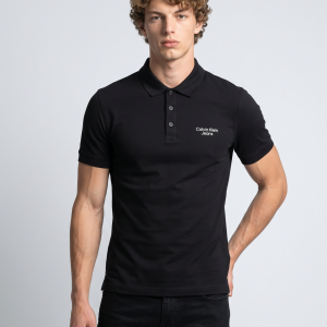 חולצת פולו קלוין קליין CALVIN KLIEN JEANS Polo Shirt שחור